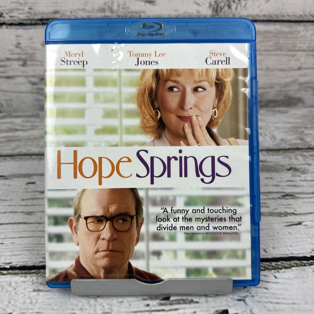 Hope Springs (Blu-ray, 2012) Meryl Streep, Tommy Lee Jones, Steve Carrell